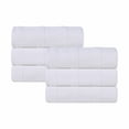 thumbnail image 2 of Superior Roma Cotton Hand Towels, Set of 6, White, 2 of 10