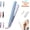 Blue, variant on Cozy Home Curling Iron, Mini Dual-Purpose Curling Iron, Upgrade 2-in-1 Portable Curling Wand and Flat Iron, Portable Mini Ceramic Curling Iron for Short Hair-White