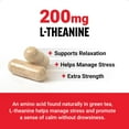 thumbnail image 3 of Force Factor L Theanine 200mg, L-Theanine Supplement for Stress Relief, Calm & Relaxation, Extra Strength, Vegan, Non-GMO, 60 Capsules, 3 of 11