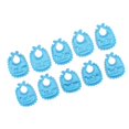thumbnail image 1 of 1/12 casa de muñecas miniatura 10 piezas bebé muñeca babero delantal ropa regalos oscuro Azul oscuro perfke Muñeca en miniatura para niña, 1 of 8