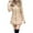 A-Beige, variant on Rutainlusire Womens Trendy Warm Hoodless Puffer Parka Jackets Women's Winter Jacket With Hood Waist And To Overcome Outer Long Sleeve Coats