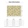 thumbnail image 5 of Naloa Cartoon Dinosaurs Flannel Blankets - Thick and Warm Blanket for Winter, Soft Fuzzy Plush King Blanket for All Seasons40"x30", 5 of 6