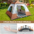 UBesGoo Instant Tent 4 Person Camping Automatic Glamping Tent