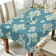 thumbnail image 4 of GZHJMY Lovely Daisy Square Tablecloths, Decorative Tablecloths, Stain Resistant, Heat Resistant, Wrinkle Resistant, Suitable for Kitchen, Dining Room, 4 of 7