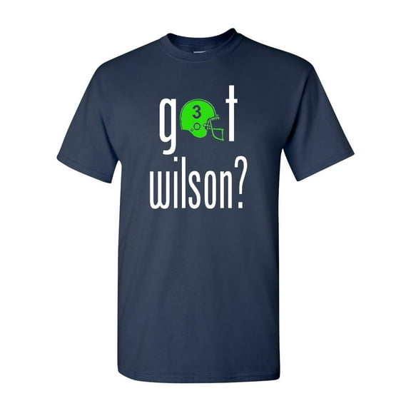 Got Wilson? Seattle Football #3 DT Adult T-Shirt Tee