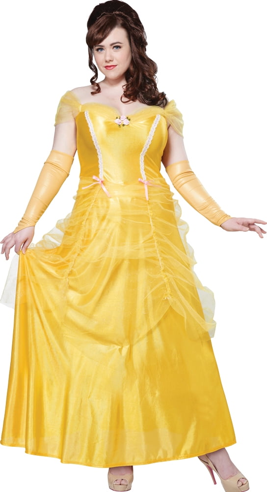 Details about   Adult Belle Costume Princess Dress Women Cosplay Halloween Party Ball Gown Dress