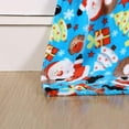 thumbnail image 2 of Plazatex MicroPlush Santa Printed Holiday Throw Blanket - 50x60", Multi, 2 of 3