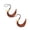 A69 D 15.7" 2Pack, variant on 2Pcs 2026 Graduation Tassel, 2026 Tassel Graduation, Academic Graduations Cap Tassels 2026S Tassels With Year Gold Date Charms For Grads, Graduates Graduations Cap Hat Decorations, Red White