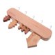 thumbnail image 4 of GOOHOCHY Organizador de llaves de pared: llavero con ganchos - Perchero para entrada, pasillo, cocina - Perchero para abrigos y accesorios, 4 of 8