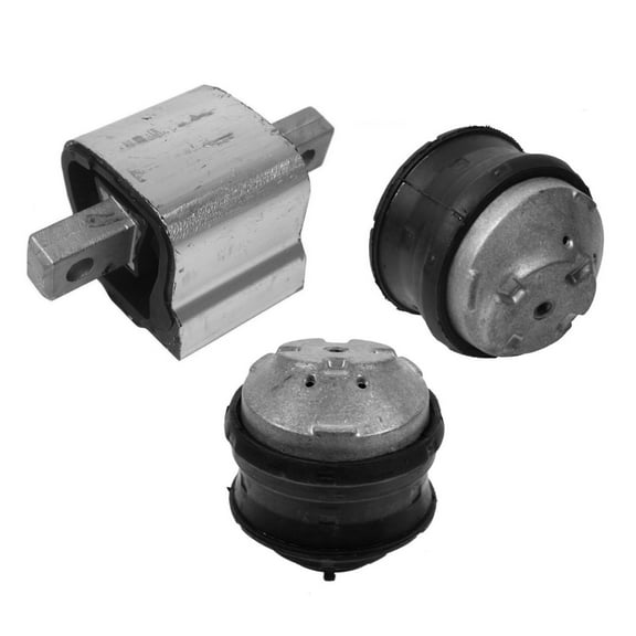 TRQ Engine Motor Transmission Mount Set of 3 for 97-00 MB Mercedes C230 SLK230 MTA34400 Fits select: 1998-2000 MERCEDES-BENZ SLK, 1997-2000 MERCEDES-BENZ C