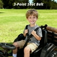 thumbnail image 5 of Hikiddo 24 Volt Ride on Toys, Kids Electric Ride On Tractor with Trailer -Black, 5 of 9