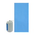 thumbnail image 3 of Soft Breathable Gym Cooling Towels, 32"x 16" Outdoors Ice Towel for Neck and Face, Camp Essentials Microfiber Sweat Towels for Gym, Run, Yoga, Workout, Travel, Climb (Blue), 3 of 10