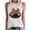ZI-Brown—Womens Summer Tops, variant on AGWOLF Women's Tank Tops Loose Fit Printed Sleeveless Shirts Cute Graphic Basic Tank Summer Casual Crew Neck Shirt Loose Fit Workout Top Khaki L