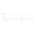 thumbnail image 2 of Hillman 11351 SteelWorks Weldable Aluminum Angle Bar (1/16" x 1" x 3'), 2 of 2