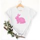 thumbnail image 2 of Mujeres Manga Corta de Verano Tops Pascua Impresa Cuello Redondo, Blusa de Moda Casual para la Primavera, 2 of 4