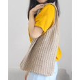 thumbnail image 7 of CoCopeaunts Women's Shoulder Handbags Hand crocheted Bags large Shoulder Shopping Bag tote bag aesthetic cute tote bags, 7 of 7