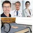 thumbnail image 2 of Amdohai 8808 Glasses Frame Light Plastic&Metal Eyeglasses Frame for Man and Woman Computer Game Reading Glasses Replacement Frame, 2 of 8