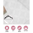 thumbnail image 6 of Black Rhombus Kitchen Dish Towels for Drying Dishes Set of 3, Retro Abstract Geometric Pattern Waffle Weave Microfiber Hand Tea Bathroom Towels Quick Dry & Absorbent Towel 15.7x23.6, 6 of 7