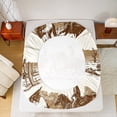 thumbnail image 5 of Castle Fairy Animal Horse 4-Piece Full Size Sheets,Western Cowboy Bed Sheets,Exotic Style Lightweight Sheet Sets,Lightweight Rustic Room Decor, 5 of 7