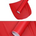 thumbnail image 3 of 3D Carbon Fiber Car Film Adhesive Car Wrap Sticker Sheet Roll DIY Decal Decor High Gloss Waterproof, 3 of 6