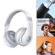thumbnail image 4 of Auriculares Bluetooth para colocar sobre la oreja, estéreo inalámbricos / con blanco jinwen Auriculares plegables, 4 of 7