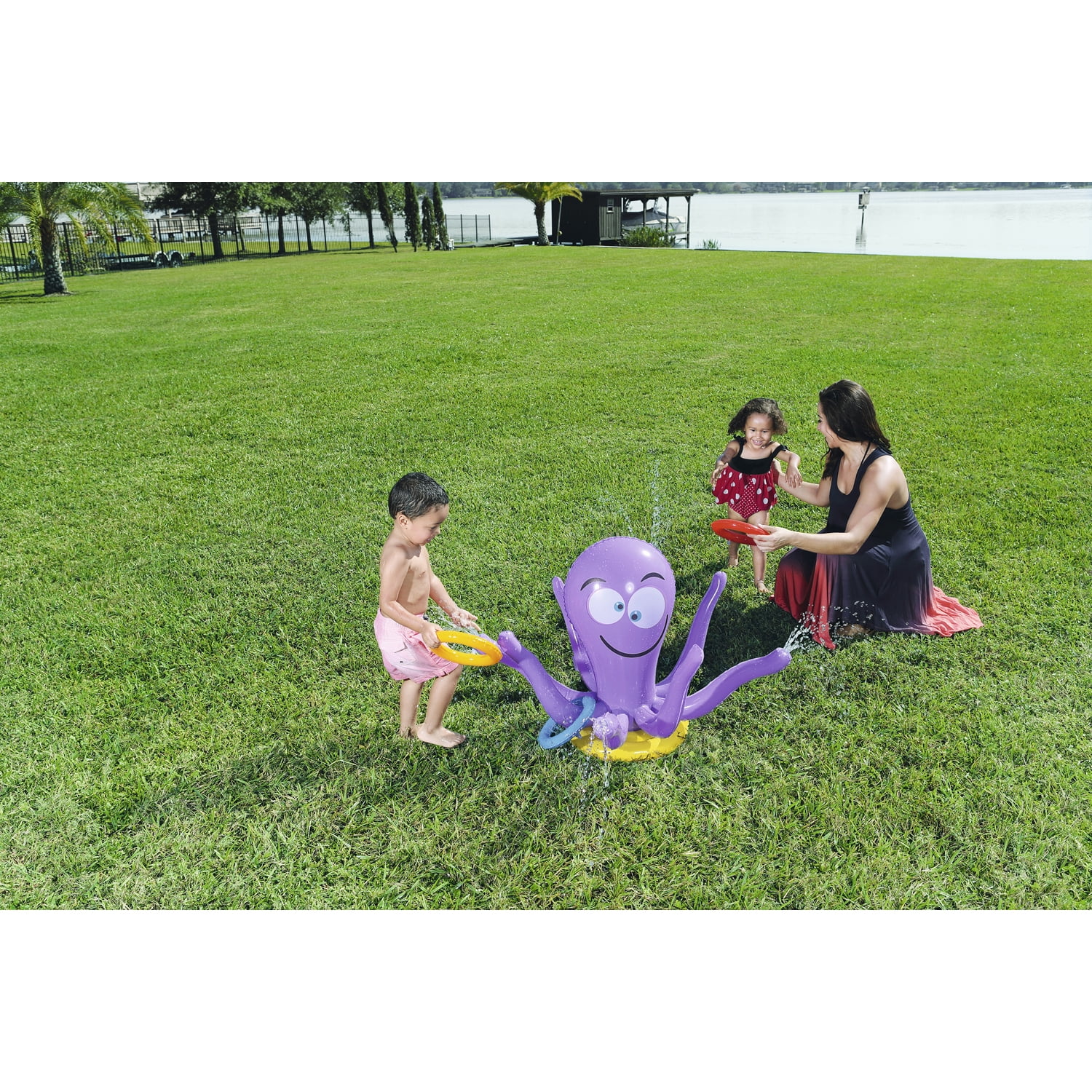H2OGO! Mini Octo Spray-n-Splash Outdoor Sprinkler by BESTWAY HONG KONG INTERNATIONAL LIMITED