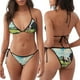 thumbnail image 3 of Fotbe Prairie Pasture Cow Traje de Baño para Mujer de Dos Piezas – Bikini Sexy de Tirantes Tipo Halter con Diseño Triangular, 3 of 6