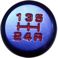 thumbnail image 3 of HUGFEGWE Racing JDM Manual 5 Speed Universal Gear Stick Shift Knob Aluminum Shifter (Blue) AZ824-16271, 3 of 5
