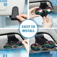 thumbnail image 5 of Clip para gafas de coche de 2 piezas, clip multifunción para gafas de coche, 5 of 5