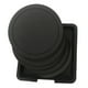 thumbnail image 4 of Juego de Posavasos de mesa de 7 uds Macarena antideslizante resistente al calor negro, 4 of 8
