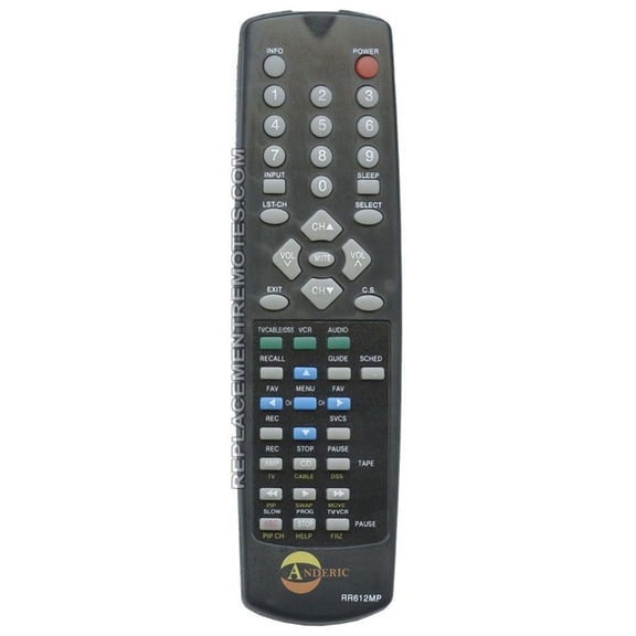 ANDERIC RR612MP Hitachi (p/n: RR612MP) TV Remote Control (new)