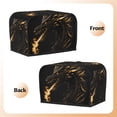 thumbnail image 3 of Gaeub Black And Gold Fire Dragon Print 2 Slice Toaster Cover, Toaster Bags,Small Appliance Toaster Cover for Kitchen,Toaster Oven Dustproof Cover, 3 of 7