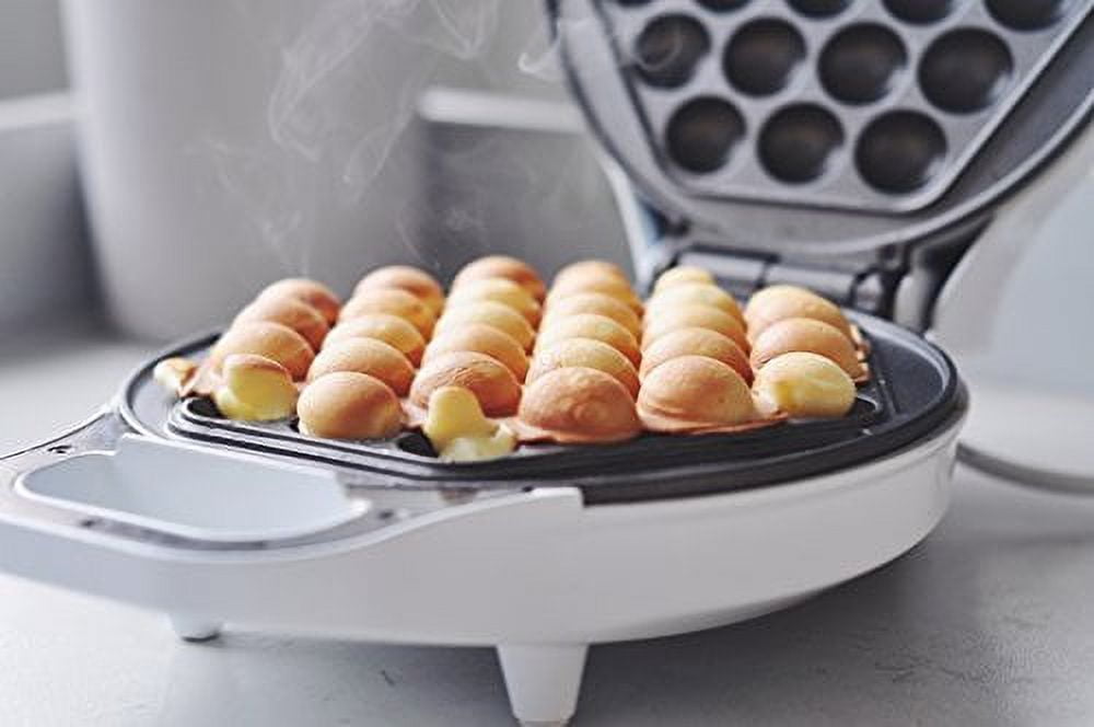 Hong Kong Egg Waffle Maker with BONUS recipe e-book - Make Hong Kong Style Bubble Egg Waffle in 5 minutes AC 120V, 60Hz 760W