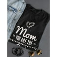 thumbnail image 3 of Mom You Are The Best, Cute Boho T-Shirt Women -Image by Shutterstock, Female XX-Large, 3 of 4