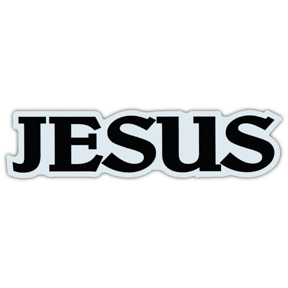 Car/Refrigerator Word Magnet - Jesus - Christian, Religious, Faith