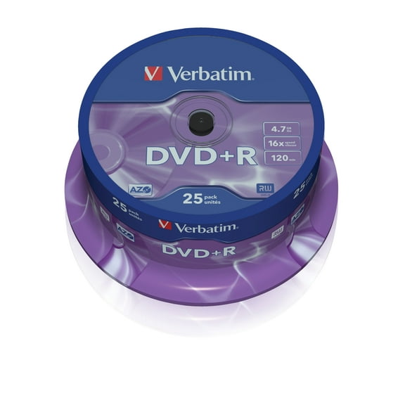 Verbatim DVD R 16x 4.7GB 25-Pack Spindle