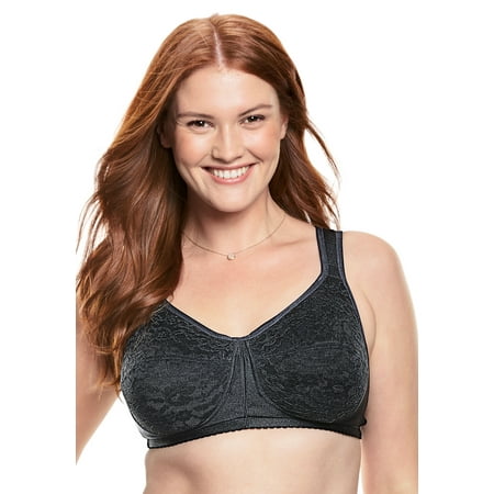 

Comfort Choice Women s Plus Size Easy Enhancer&Reg; Lace Wireless Bra Bra