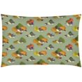 thumbnail image 4 of Juego de ropa de cama ABPHQTO 3 piezas Funda nórdica de erizo de otoño con 2 fundas de almohada tamaño doble, 4 of 4