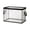1pc, variant on Clear Transparent Clothes Storage Box with Reinforced Side Handles, Foldable Stackable Zipper Closet Organizer Bin for Blankets Towels Seasonal Clothing Bedroom Closet Storage,4pc.