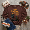 thumbnail image 7 of Headless Horseman Sleepy Hollow Halloween Vintage Sweatshirt, Dead and Breakfast Retro Sweater, 7 of 7
