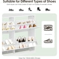 thumbnail image 5 of Coewske Entryway Shoe Rack Cabinet Storage Shoe Organizer w/ 2-layer Flip Drawers White, 5 of 5