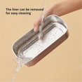 thumbnail image 3 of Portable Heating Lunch Box with 304 Food Grade Stainless Steel Container 0.9L Self Heating Warmer Container for Office, 3 of 5