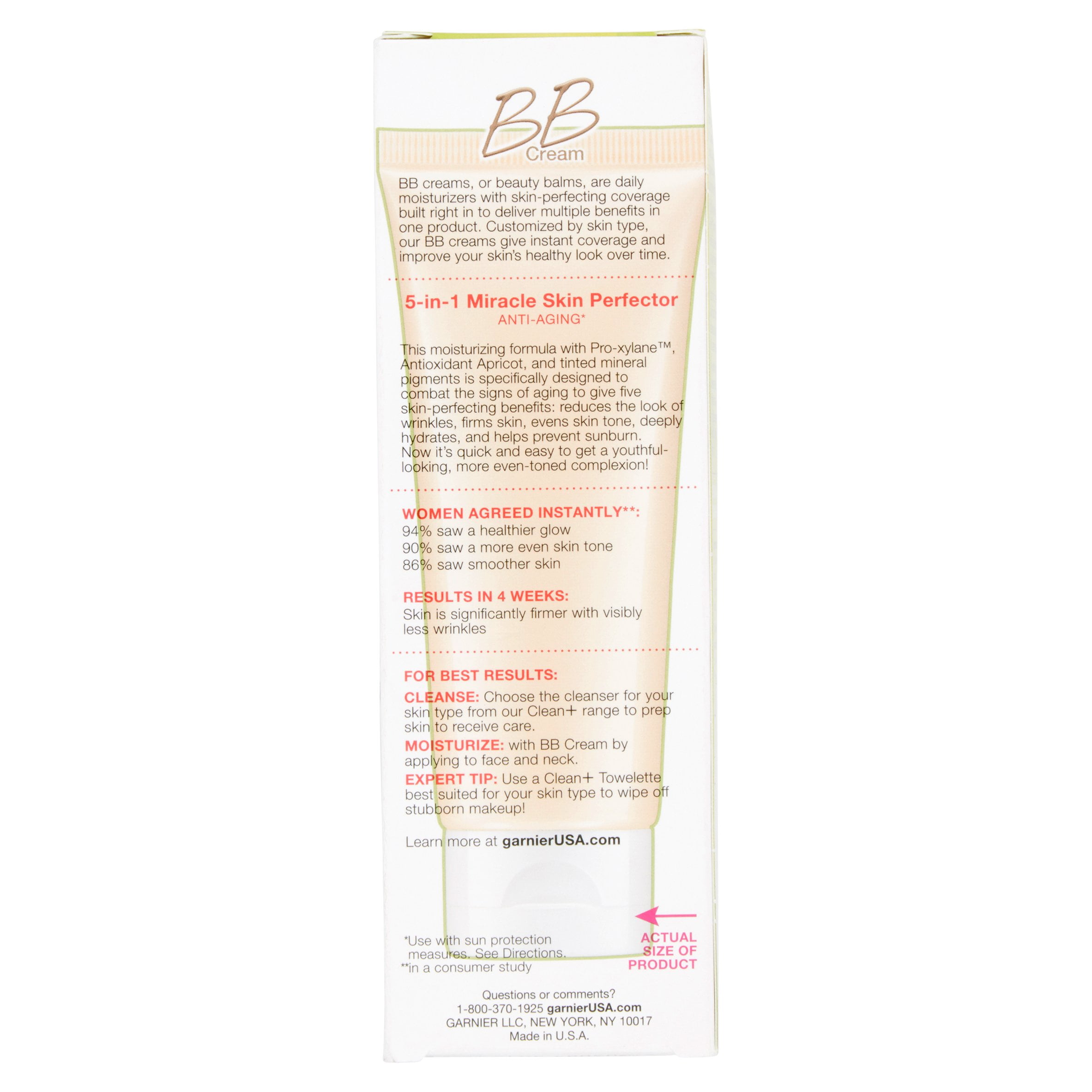 Garnier Skin Renew Miracle Skin Perfector Anti-Aging BB Cream 