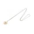 thumbnail image 3 of Pre-Owned CHANEL Coco Mark Necklace, Stainless Steel, Women's, Silver (Good), 3 of 7