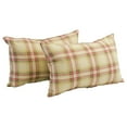 thumbnail image 2 of Blazing Needles 12-inch by 20-inch Rectangular Indoor Throw Pillows (Set of 2)  9911-S2-ID-050, 2 of 2