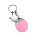thumbnail image 1 of SPRING PARK 2Pcs Mini Pendant Keychain Keyring Key Fob Rings Table Tennis Bat Keyfob Souvenir Prizes Gift, 1 of 7