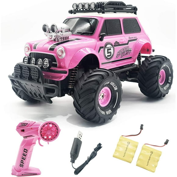 Coche de control remoto 10Leccion Rosa 2.4Ghz