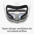 thumbnail image 2 of Meta Quest 3 Open Facial Interface — Works with Meta Quest 3 — Keeps Physical Room In Sight — Increases Visibility and Comfort, 2 of 6