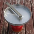 thumbnail image 4 of Sartén para camping de material acero inoxidable con desmontable, sartén antiadherente desmontable para horno, inducción, gas, electricidad y estufas, kusrkot Sartén al aire libre, 4 of 8