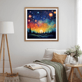 thumbnail image 2 of DIY 5D Diamond Painting Kit Adult Diamond Painting "Starry Night Sky" Full Diamond Crystal Rhinestone Embroidery Craft Kit Home Wall Decor Gift, 2 of 6